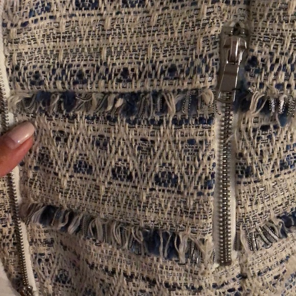 Joie Fringe Tweed Jacket - Picture 8 of 8